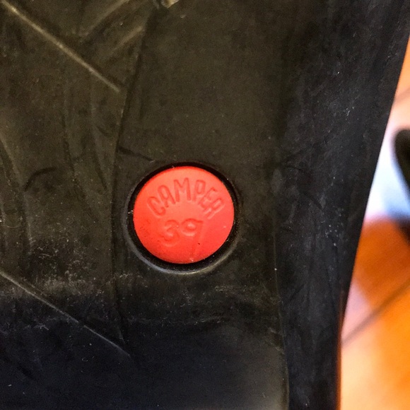 Camper | Shoes | Black Zip Up Camper Boots | Poshmark